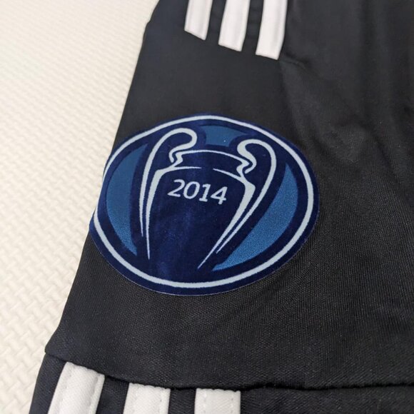 Ronaldo #7 Real Madrid 2014/15 Adidas UCL Longsleeve Black Dragon Jersey - Picture 10 of 15